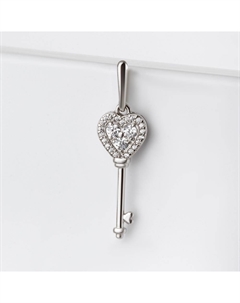 Серебряная подвеска с фианитами Мидас-пермь