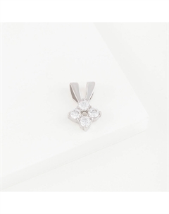 Серебряная подвеска с фианитами Мидас-пермь