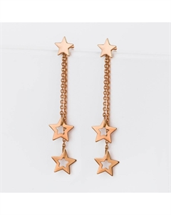 Серьги детские из красного золота Efremof