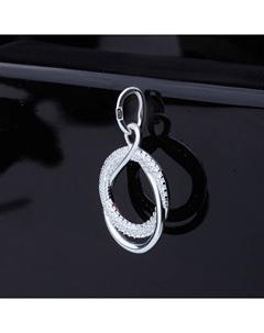 Серебряная подвеска с фианитами Efremof