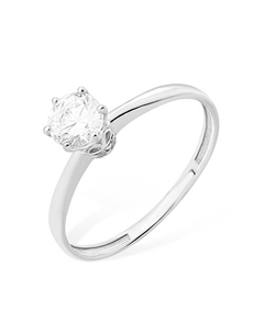 Серебряное кольцо с фианитами Efremof