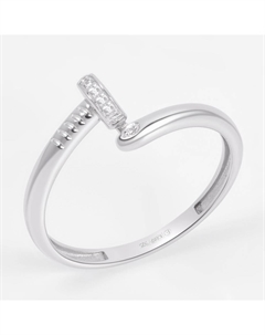 Серебряное кольцо с фианитами Efremof