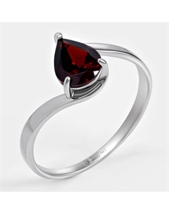 Серебряное кольцо с гранатом Efremof