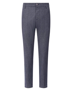 Брюки из хлопка и шерсти Jacob cohen