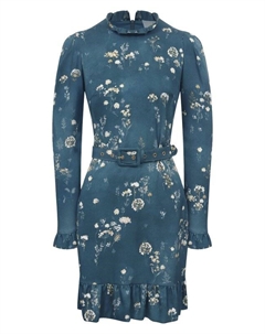 Шелковое платье Ololol