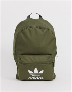 Рюкзак хаки с логотипом Adidas originals