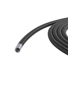 Металлорукав в ПВХ изоляции 6071R-010N DN 10мм, Dвн 10,0мм, Dнар 14,0мм, цвет чёрный, "Cosmec" (уп/50 м) Dkc