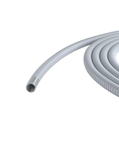 Металлорукав в ПВХ изоляции 6071R-040 DN 40мм, Dвн 40,0мм, Dнар 46,0мм, цвет серый, "Cosmec" (уп/25 м) Dkc