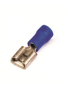 Наконечник плоский с изолир.фланцем (розетка) 2B03P 1,5-2,5 кв.мм 5,2х0,8 мм (РПИ-М), "Quadro" (уп/100 шт) Dkc