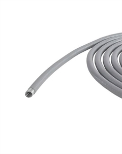 Металлорукав в гл. ПВХ изоляции 6070R-12 DN 12мм, Dвн 12,0мм, Dнар 18,0мм, цвет серый, "Cosmec" (уп/50 м) Dkc