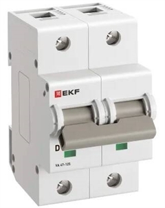 Автоматический выключатель mcb47125-2-125D 2P 125А (D) 15кА ВА 47-125 PROxima Ekf