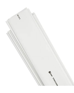 Термоусаживаемая трубка tut-14-w-1m нг 14/7 белая в отрезках по 1м Ekf