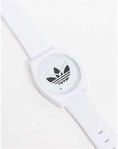 Белые часы с силиконовым ремешком adidas SP1 Process Adidas originals
