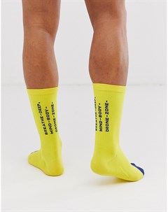 Желтые носки x Cody Hudson Nike running