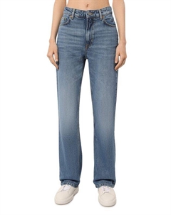 Джинсы прямого кроя с эффектом потертости Boss