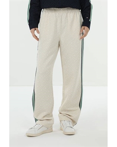 Брюки на эластичном поясе с контрастными деталями Tommy hilfiger