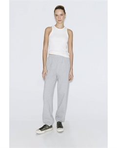 Брюки из футера серого цвета 2mood