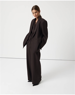 Двубортный жакет шоколадного цвета 2mood