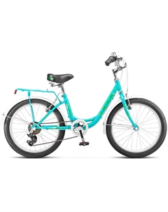 Детский велосипед Cristy 220 V 20, год 2026, цвет Зеленый Stels