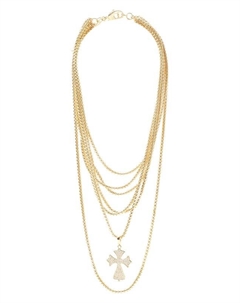 Колье Golden Veil Bluejay