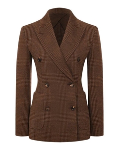 Жакет из хлопка и шерсти Max mara