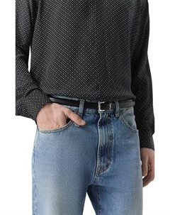 Кожаный ремень Saint laurent