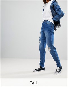 Состаренные джинсы в винтажном стиле Kubban tall