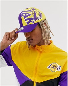 Фиолетовая бейсболка с логотипом LA Lakers 9Fifty New era