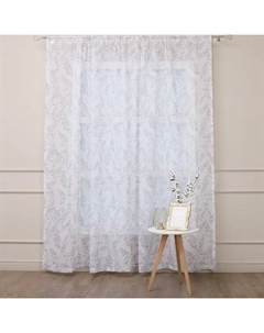 Тюль на ленте Фрейя 300x260 см цвет серый Amore mio