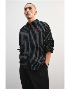 Рубашка хлопковая в полоску Befree
