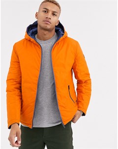 Оранжевая двусторонняя дутая куртка Celio