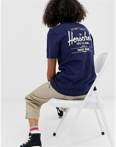 Классическая футболка с логотипом Herschel Herschel supply co