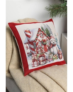 Подушка декоративная из гобелена с принтом Fabulous Adventures 21maison