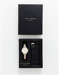 Часы со сменным ремешком в подарочном наборе Kate Ted baker london