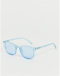 Синие квадратные солнцезащитные очки Aj morgan