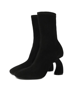 Замшевые ботильоны Dries van noten