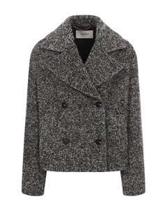 Полупальто из кашемира и шелка Agnona