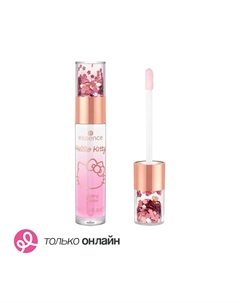 Блеск для губ HELLO KITTY glowing lipgloss тон 01 Essence