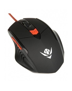 Мышь MOG-11U USB Black Nakatomi