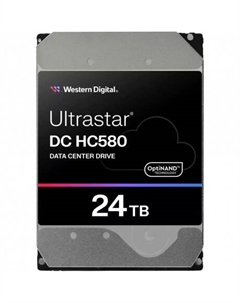 Жесткий диск WD SATA-III 24TB 0F65101/0F62821 WUH722424ALE604 Server Ultrastar Wd