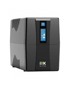 Источник бесперебойного питания ITK Electra EET-0800VA-1-001 480Вт 800ВА черный Itk
