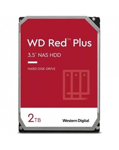 Жесткий диск WD SATA-III 2TB WD20EFPX NAS Red Plus (5400rpm) 64Mb 3.5" Wd