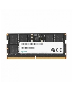 Оперативная память DDR5 Apacer 16Gb 4800MHz SO-DIMM (FS.16G2A.PTH)