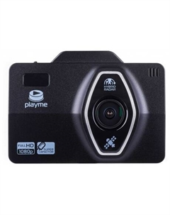 Видеорегистратор с радар-детектором Lite, GPS Playme