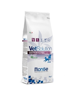 Корм для щенков VetSolution Gastrointestinal при заболеваниях ЖКТ сух. 5кг Monge