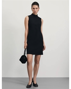 Костюмное платье мини с воротником стойкой Zarina