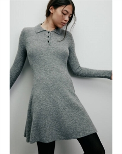 Платье-поло мини вязаное Befree