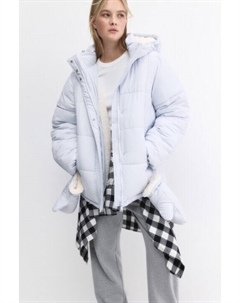 Куртка стеганая с капюшоном и рукавицами Befree
