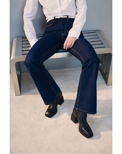 Ботильоны лаковые на массивном каблуке Befree