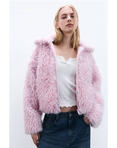 Куртка на молнии из искусственного меха Befree
